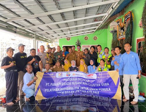 PELATIHAN BUDIDAYA ITIK PETELUR UNTUK UMKM PEMULA BINAAN LPB PAKIGA PT.PAMAPERSADA NUSANTARA CLUSTER SSBA